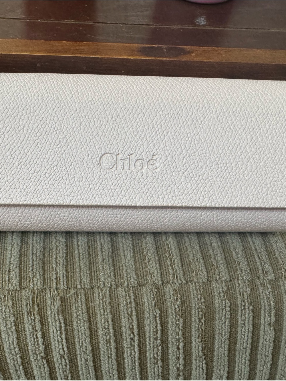 Chloé Gold Round Sunglasses with Gray Gradient Lenses - Picture 5 of 8